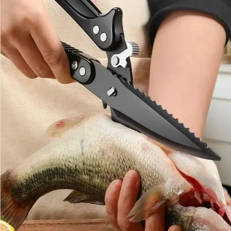 Ciseaux de cuisine en inox pour couper les Os ciseaux