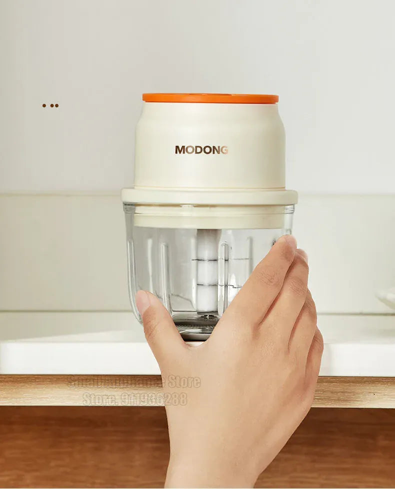 Hachoir Électrique Rechargeable 45W — Bol en Verre 150 / 250 / 300 ml hachoir electrique