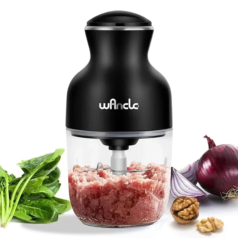 Hachoir Électrique 350W 0,6L — Viande, Légumes, Fruits — One-Touch hachoir electrique
