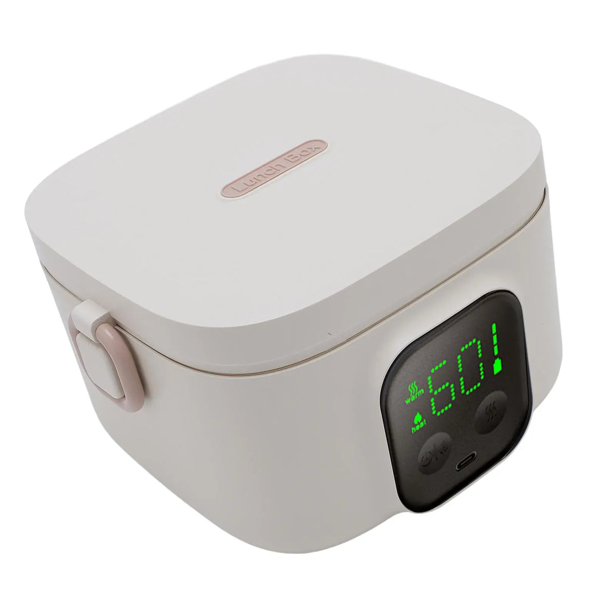 LunchBox Chauffante Sans Fil — 500 ml — 8800 mAh — Minuterie — Cuve Inox 304 lunchboxchauf