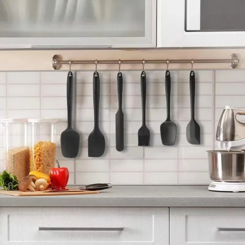 Set Spatules Silicone 6 Pièces Résistantes à la Chaleur pour Cuisine spatule en silicone