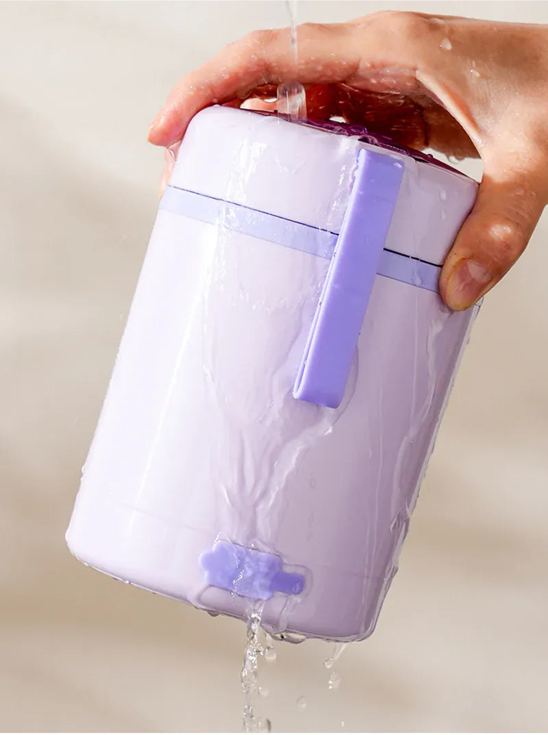 Lunchbox Chauffante USB 600 ml — Acier Inoxydable 304, 60 °C, Étanche lunchboxchauf