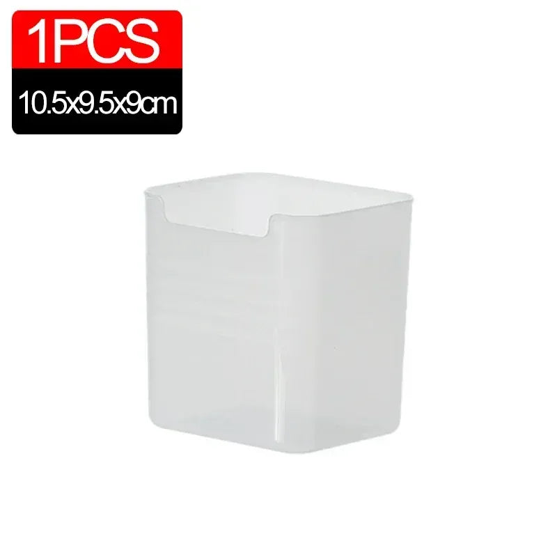 Bac de Rangement Frigo 15 Pièces Organisateur Alimentaire Empilable