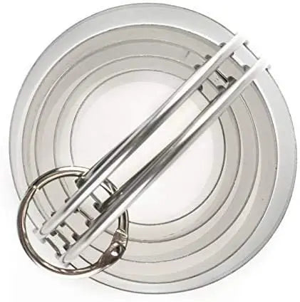 Emporte-pièces à biscuits en acier inoxydable - Set de 5 pièces emportepieces