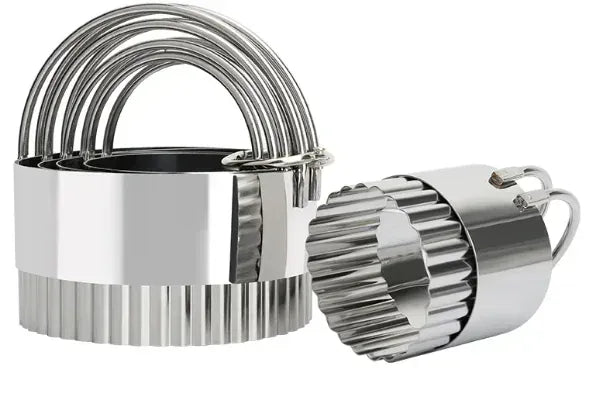 Emporte-pièces à biscuits en acier inoxydable - Set de 5 pièces emportepieces