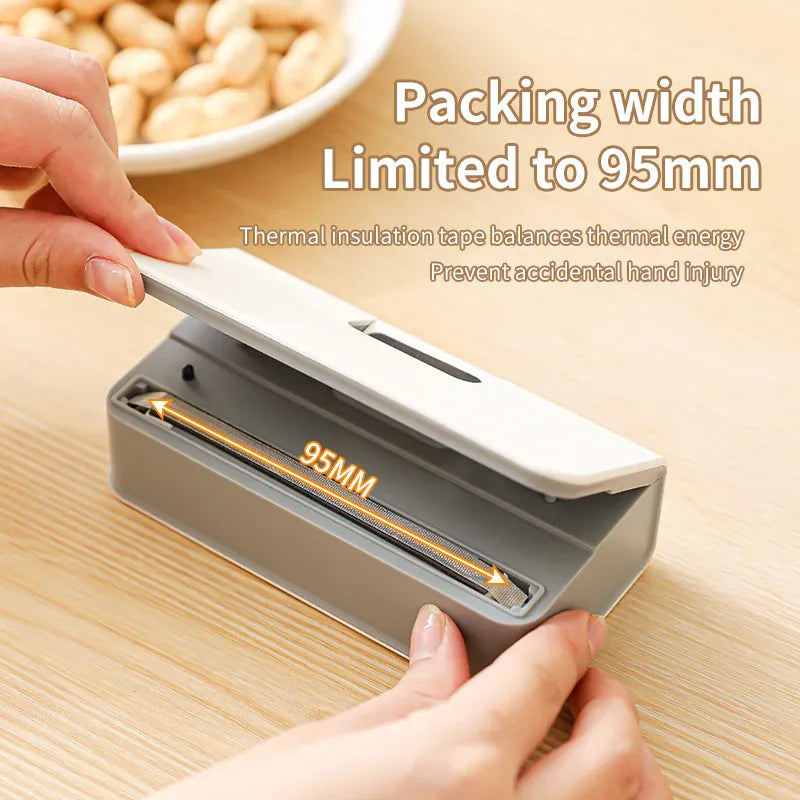 Scelleuse Alimentaire Mini Portable Rechargeable avec Affichage Digital sv