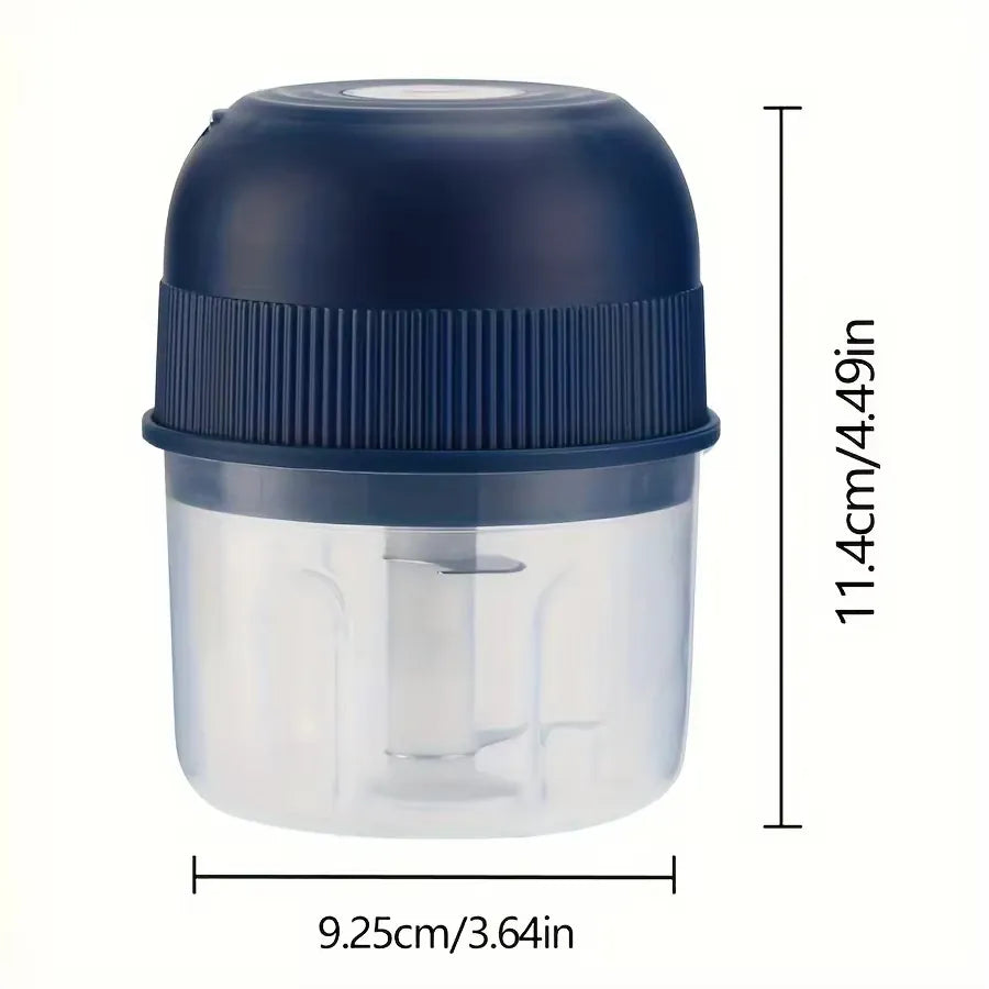 Mini Hachoir Électrique Sans Fil 260 ml — Ail, Légumes, Viande mini hachoir