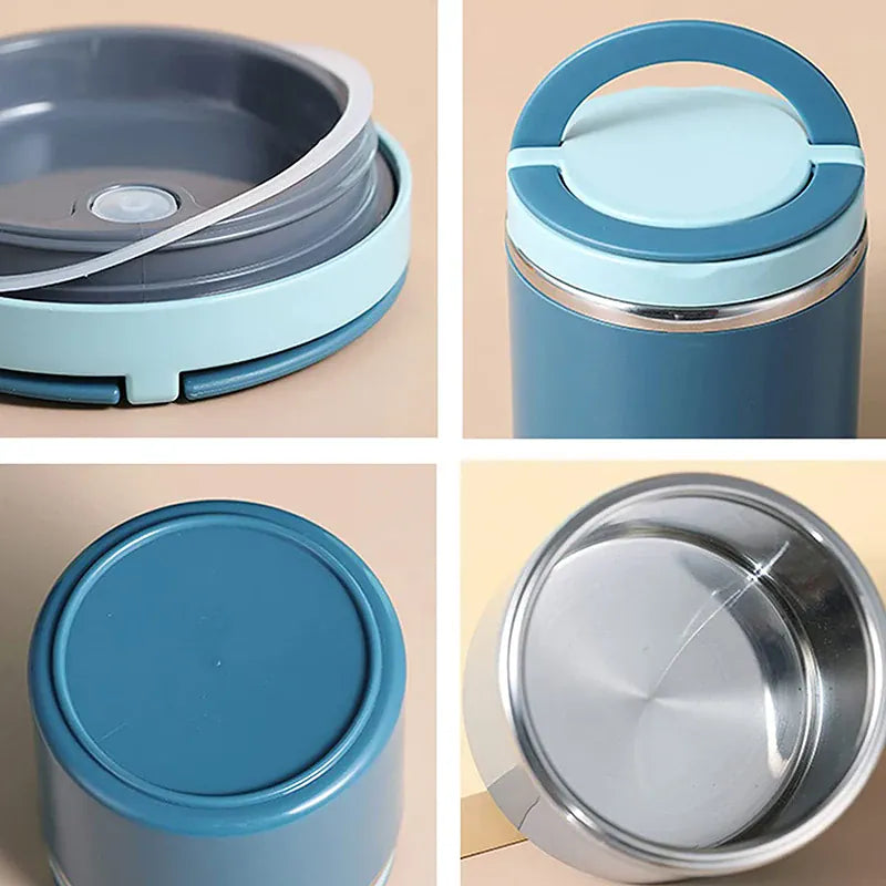 LunchBox Isotherme Inox 304 — Étanche, Double Paroi, 630 ml / 1 000 ml lunchbox