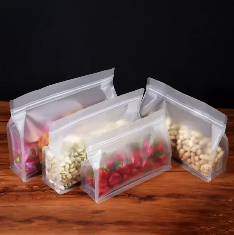 Sachets Zip Alimentaires Transparent Hermétiques - Lot de 50 pièces