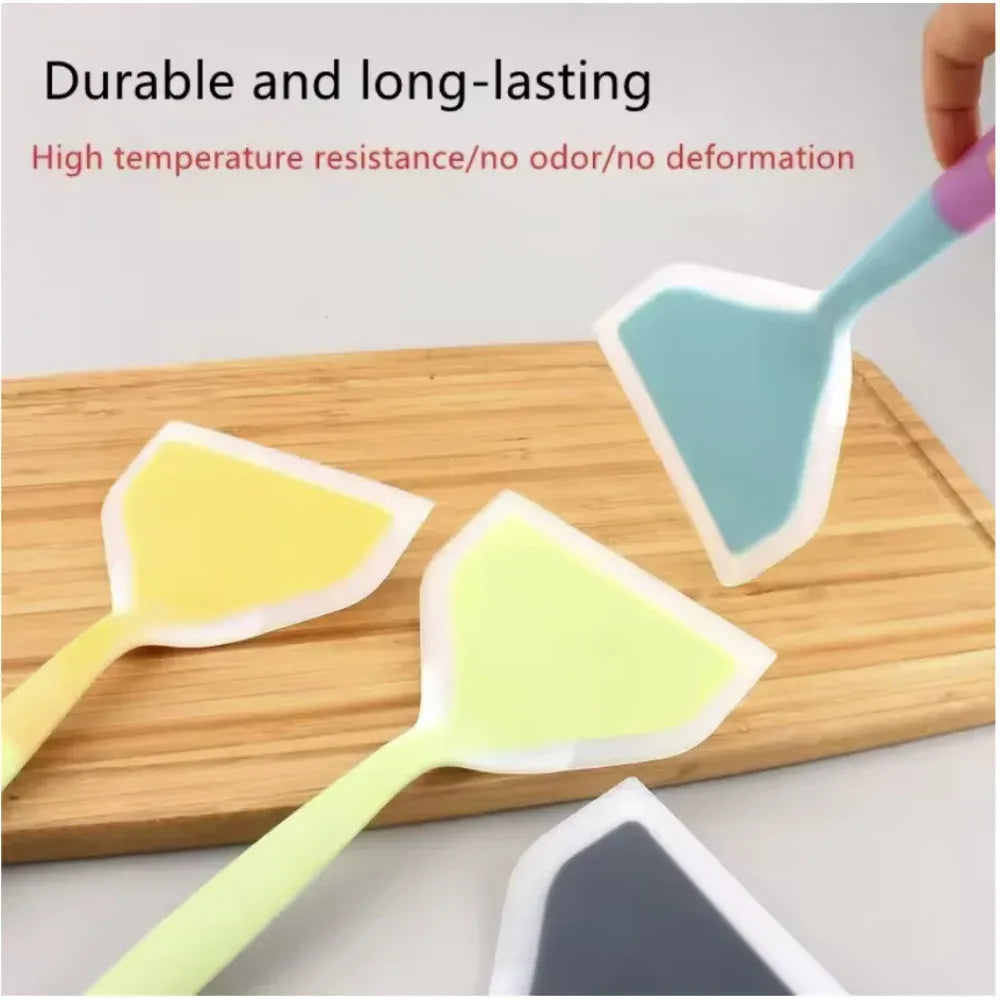 Spatule Silicone 6 Pieces Résistantes à la Chaleur pour Cuisson spatule en silicone