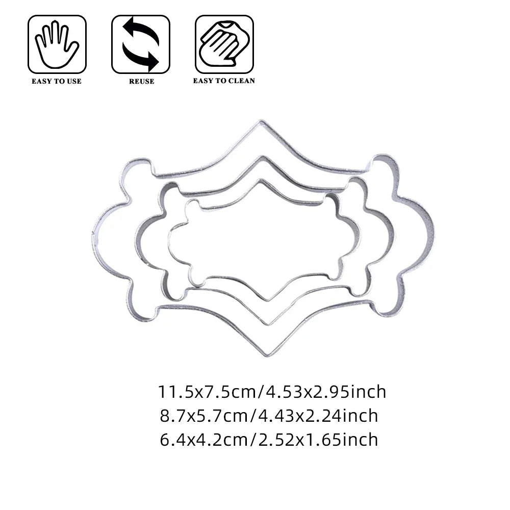 Emporte-pièces en acier inoxydable 34 pièces - Formes variées pour pâtisserie emportepieces