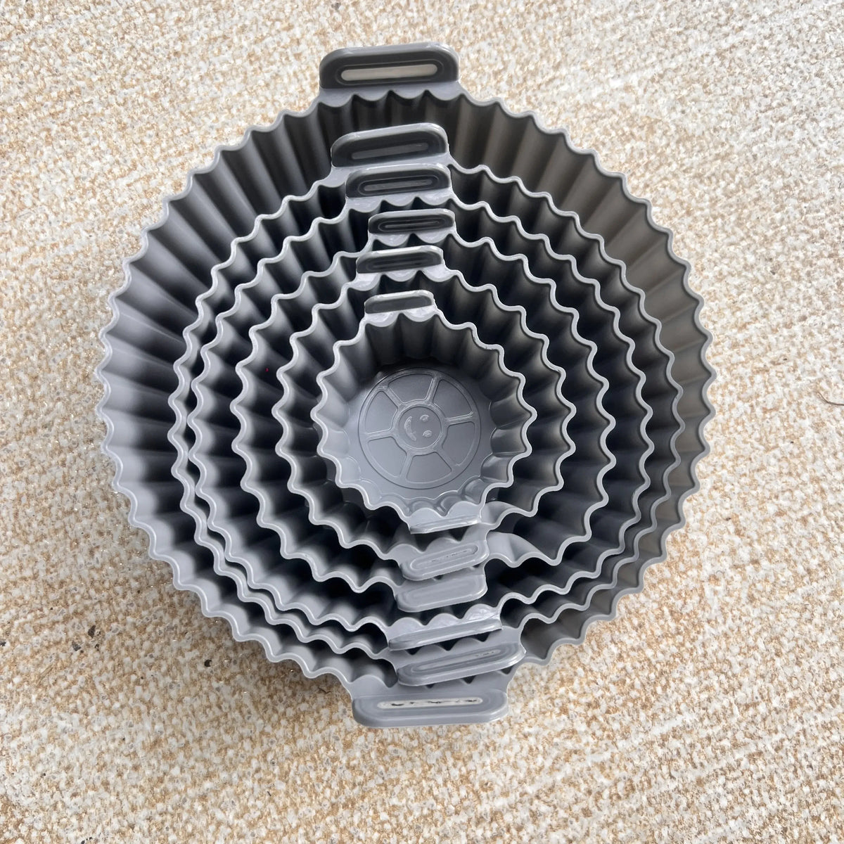 Kit Accessoires Silicones Air Fryer - Lot de 6 Pièces Réutilisables Air Fryer