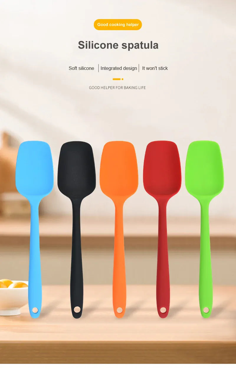Spatule Silicone 21cm Résistante à Haute Température | Non-adhésive spatule en silicone