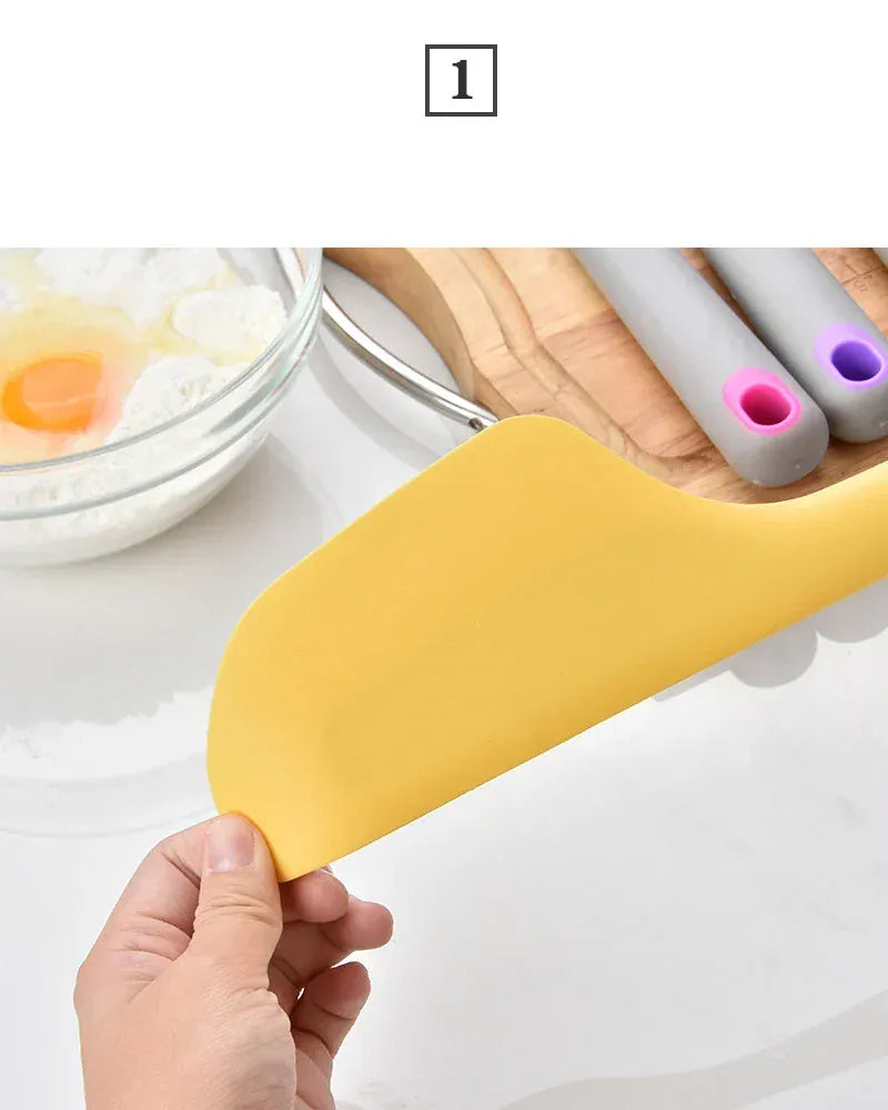 Spatule Silicone 34cm Résistante à la Chaleur pour Pâtisserie spatule en silicone