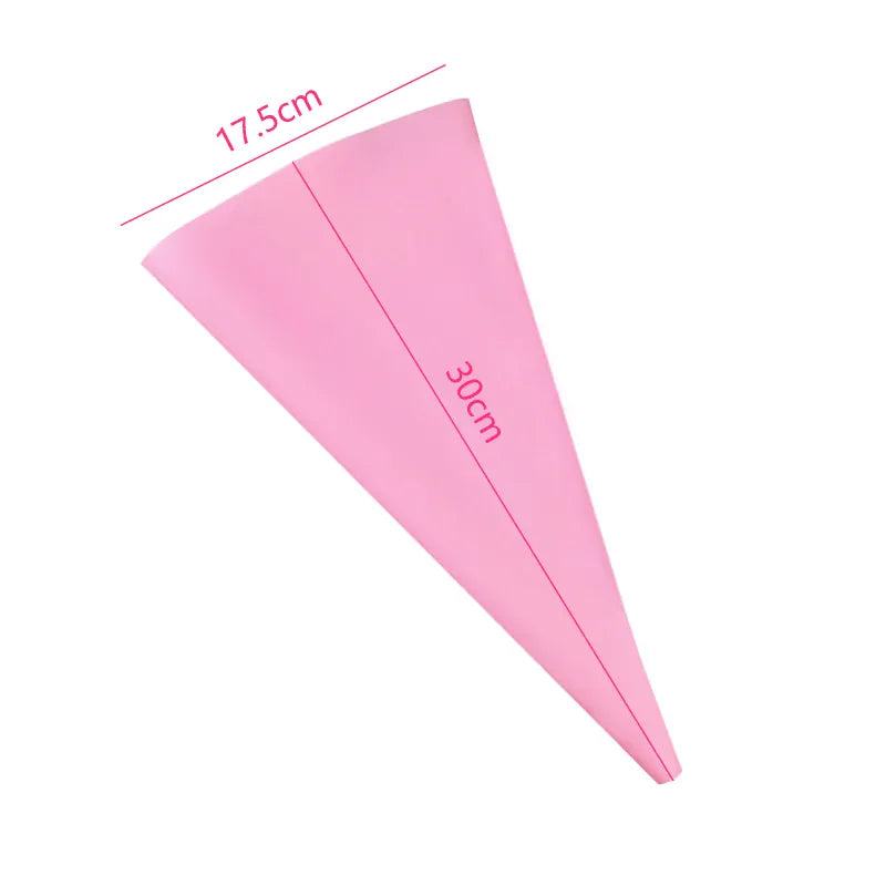 Poche à douille en silicone avec 7 embouts pour décoration de gâteaux douillepoche