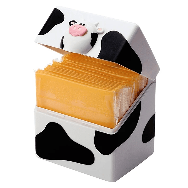 Boîte de Rangement Frigo pour Fromage | Design Mignon Hermétique