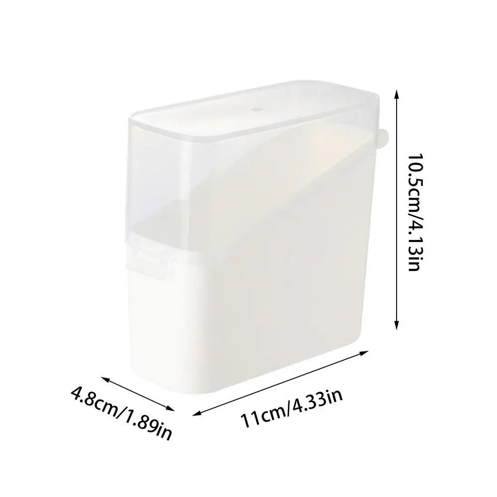 Boîte hermétique de rangement pour fromage | Organiseur frigo transparent