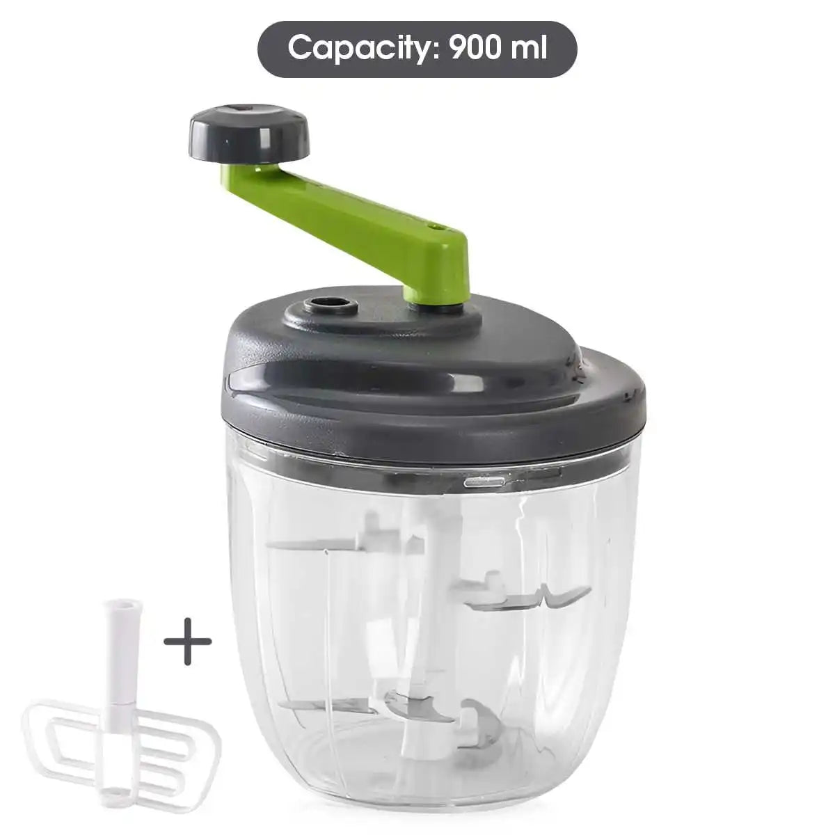 Hachoir Manuel 520ml pour Viande et Légumes avec Poignée Ergonomique hachoir manuel