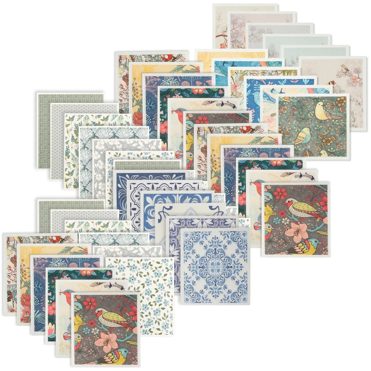 Torchons en Coton Cellulosique Absorbants - Lot de 6 Pièces