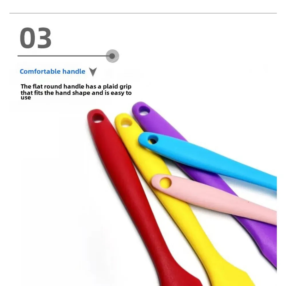 Spatule Silicone 21cm et 27cm Flexible pour Pâtisserie spatule en silicone