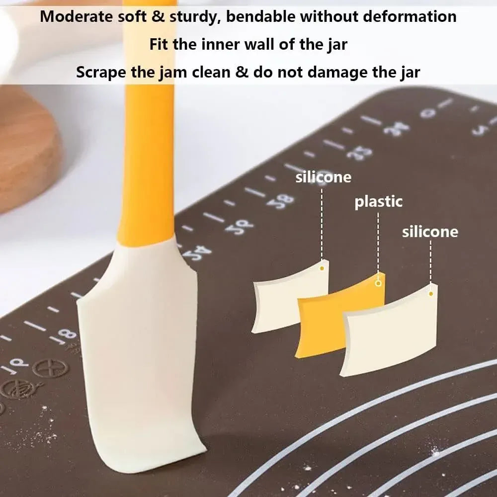 Spatule Silicone Antiadhésive Résistante à la Chaleur - Parfaite pour Tartiner spatule en silicone