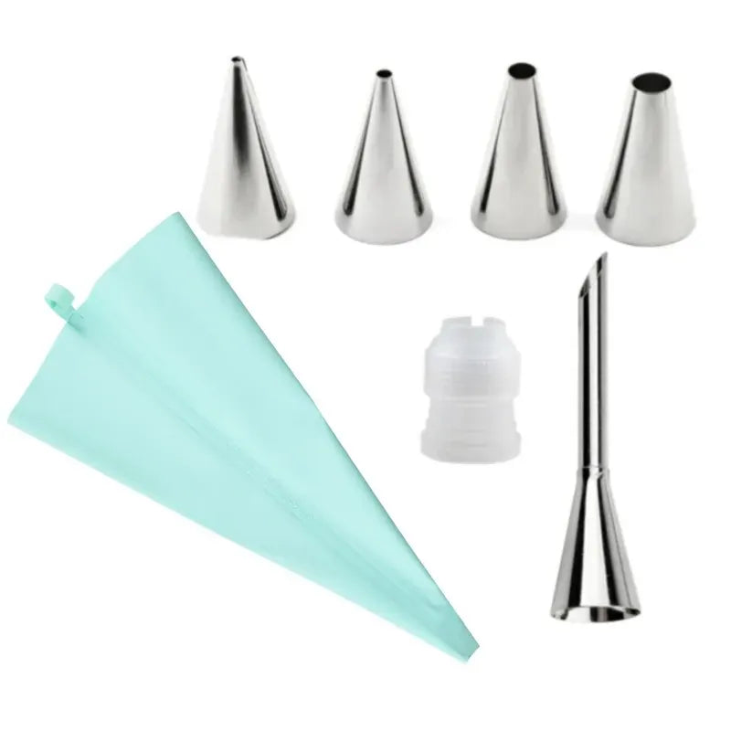 Poche à Douille Pâtisserie en Silicone avec 22 Accessoires Inclus douillepoche