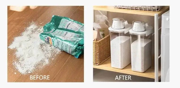 boîtes de rangement transparentes avec couvercle