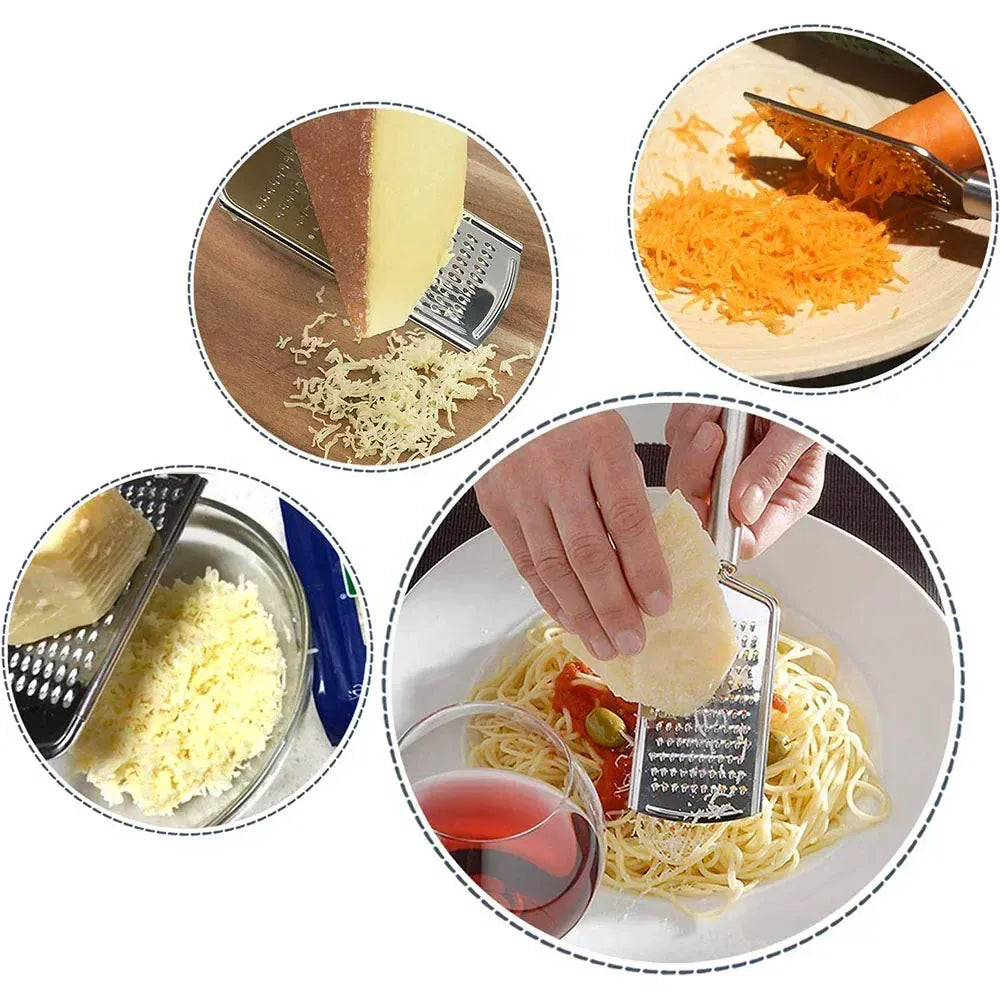 Râpe à Fromage en Acier Inoxydable | Multifonction pour Aliments rape