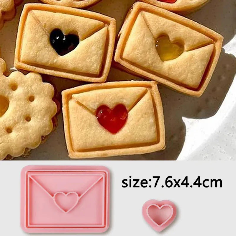Emporte-pièces en plastique pour biscuits en forme de tartes - 3D Noël emportepieces