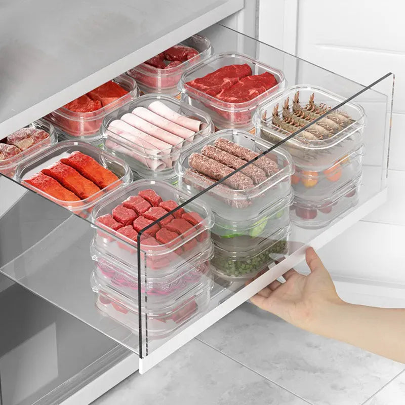 15 Boîtes de Conservation Rangement Frigo