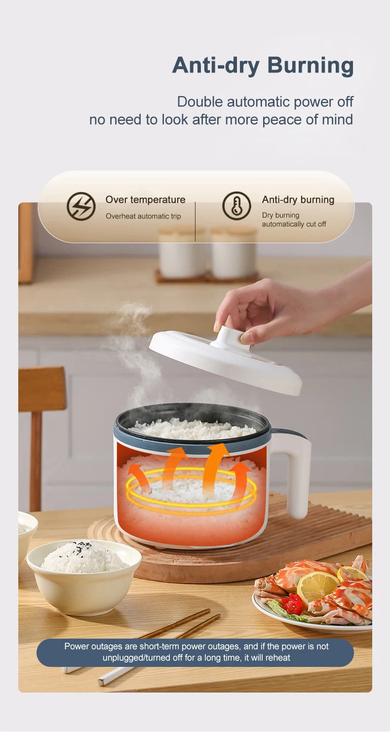 Protection contre la chauffe à sec et la surchauffe