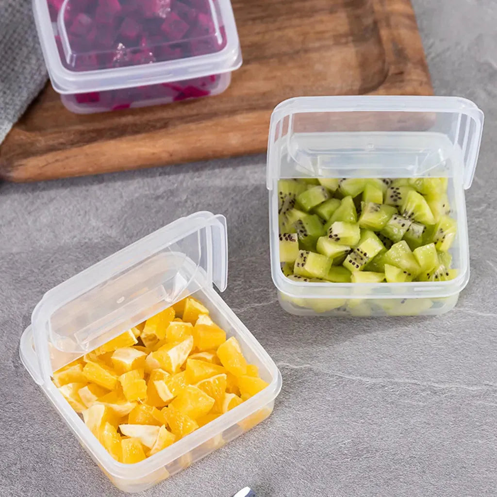 Boîte de Rangement Transparent pour Fromage et Beurre
