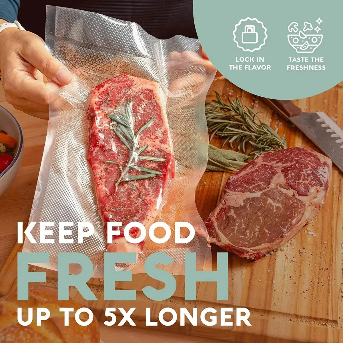 emballage sous vide réutilisable lot de 50