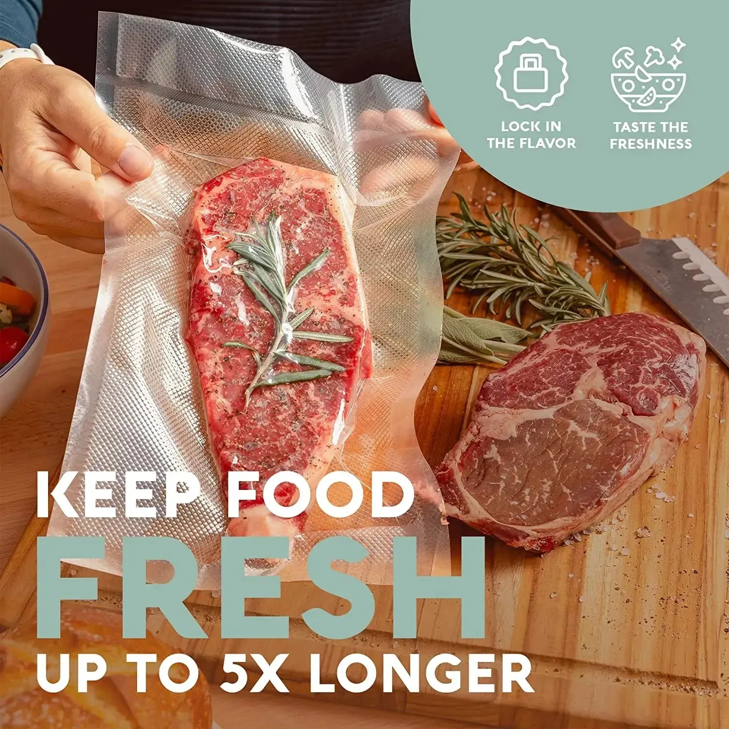 emballage sous vide réutilisable lot de 50
