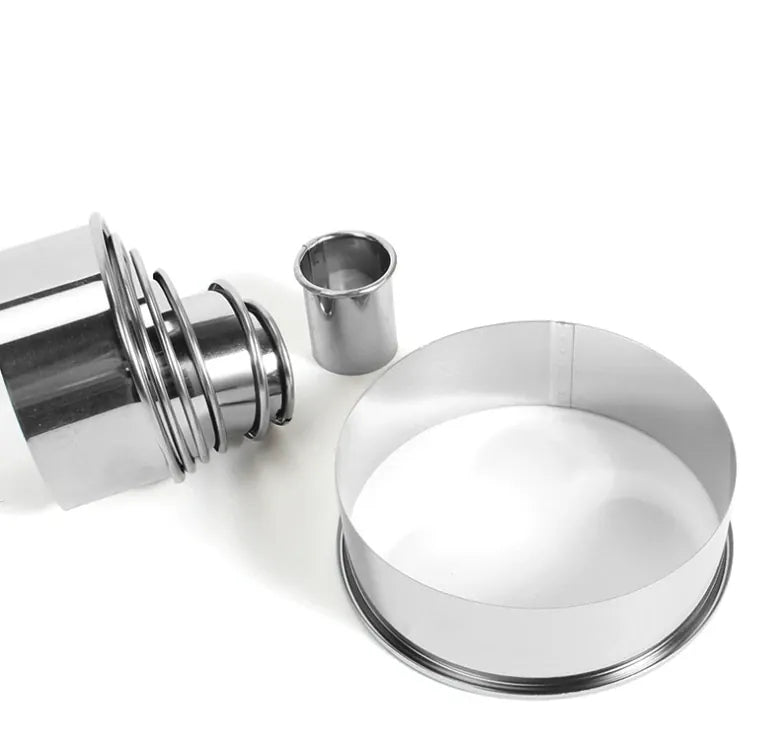 Emporte-pièces en acier inoxydable - Set de 12 pièces pour pâtisserie emportepieces