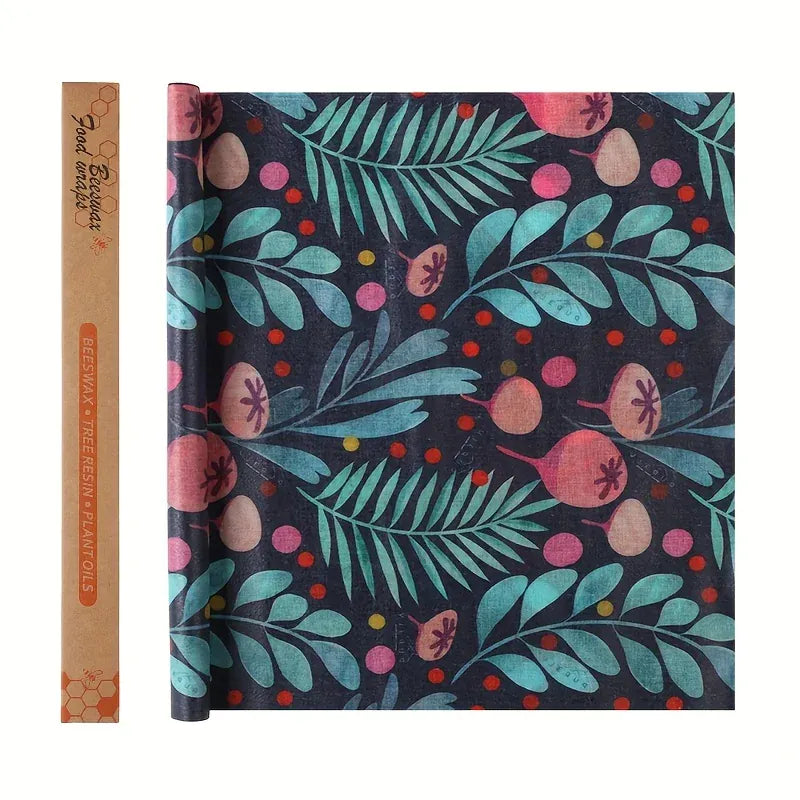 Film Alimentaire Cire d'Abeille Réutilisable 100x30 cm - Lot de 1 far