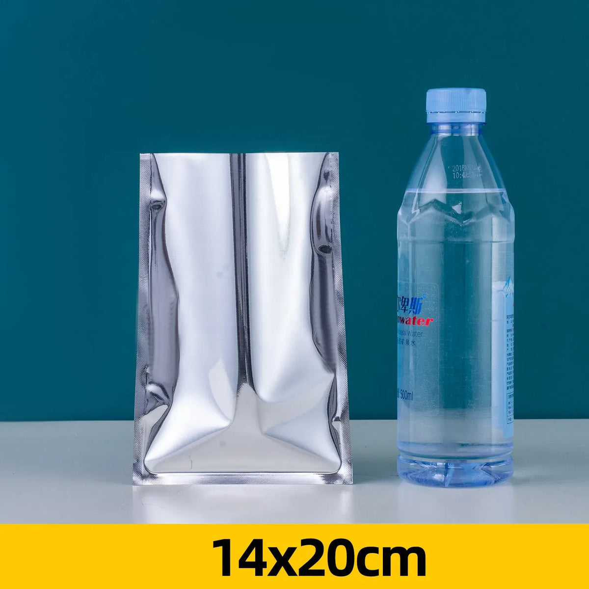 Sachets Zip Alimentaires Hermétiques Écologiques - Lot de 100 pièces