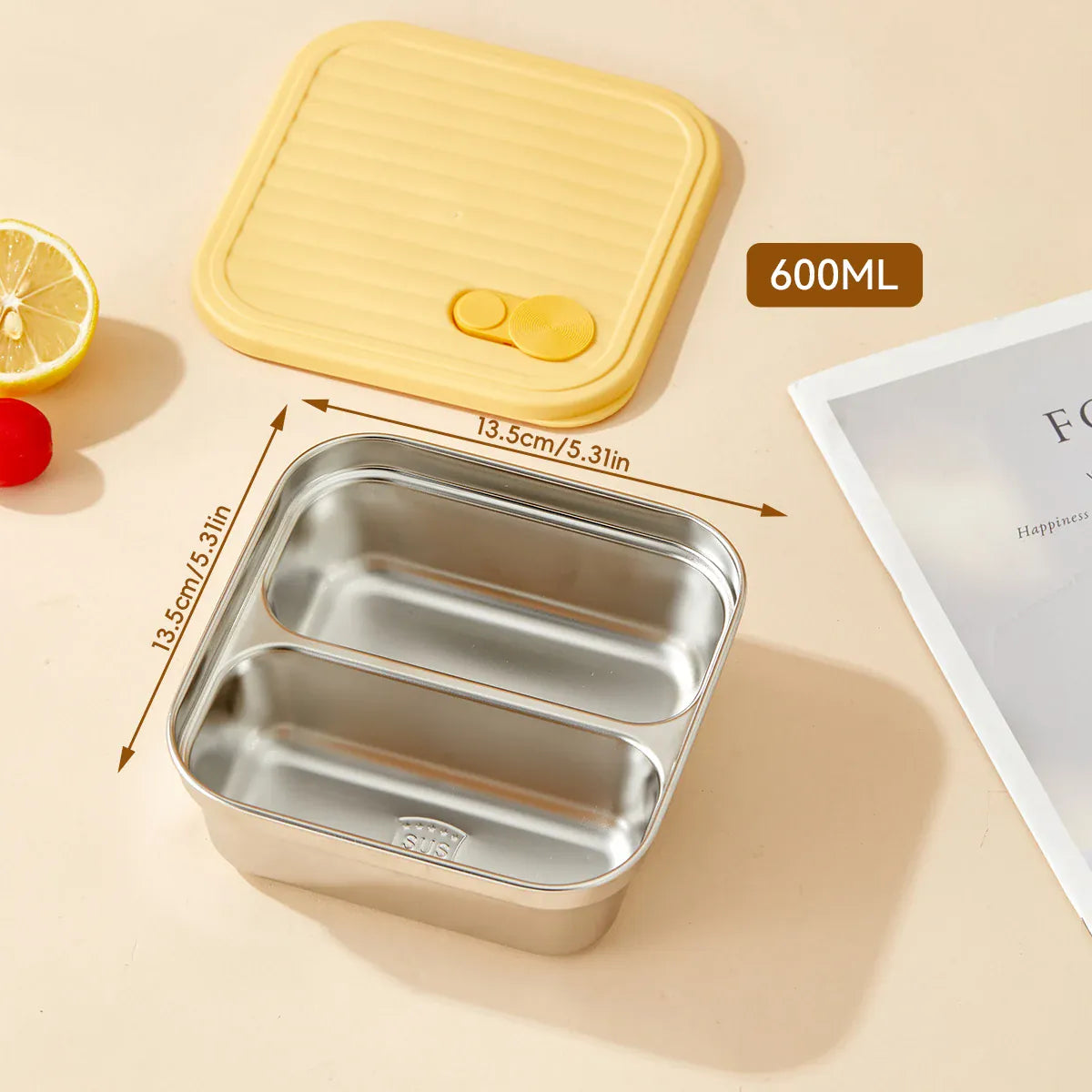 Ensemble Lunch Box Lucky - 700ml Étanche Anti-Fuite Bento
