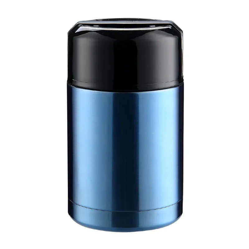 Thermos Alimentaire Inox — Isotherme 24h avec Pochette et Couverts lunchbox