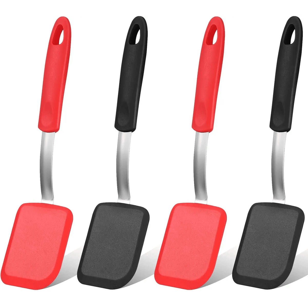 Spatule Silicone Mini Flexible 4 pièces pour Pâtisserie et Cuisine spatule en silicone