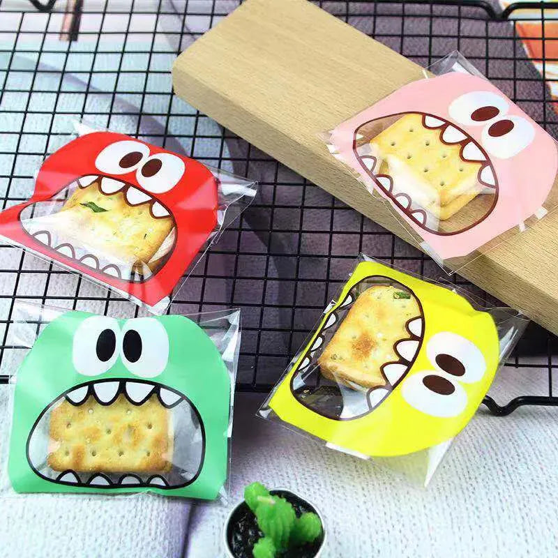 Sachets Emballage Apéritif Cartoon Lot de 100 Pièces 10x15cm ssj