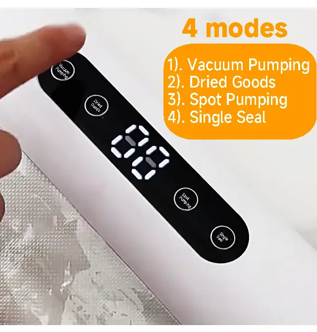 Machine Sous Vide Alimentaire avec Écran LED - Scelleuse Électrique sv