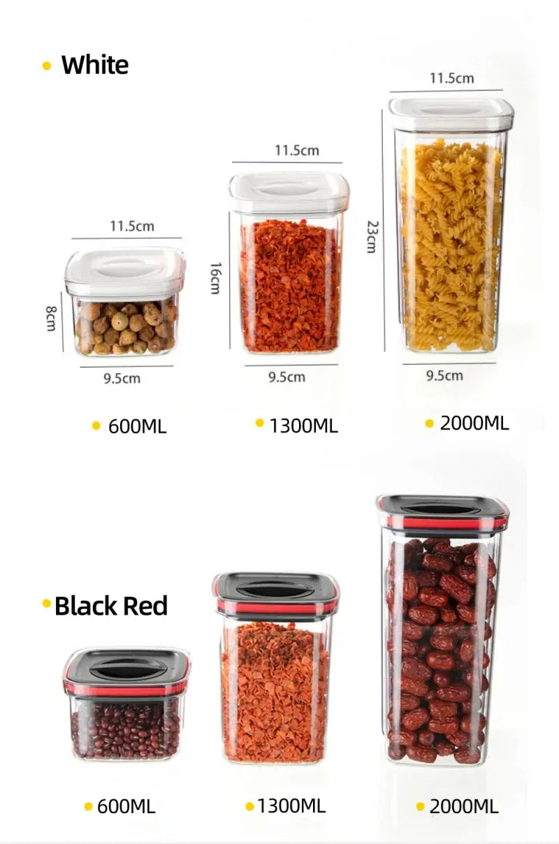 boîtes transparentes pour conservation alimentaire