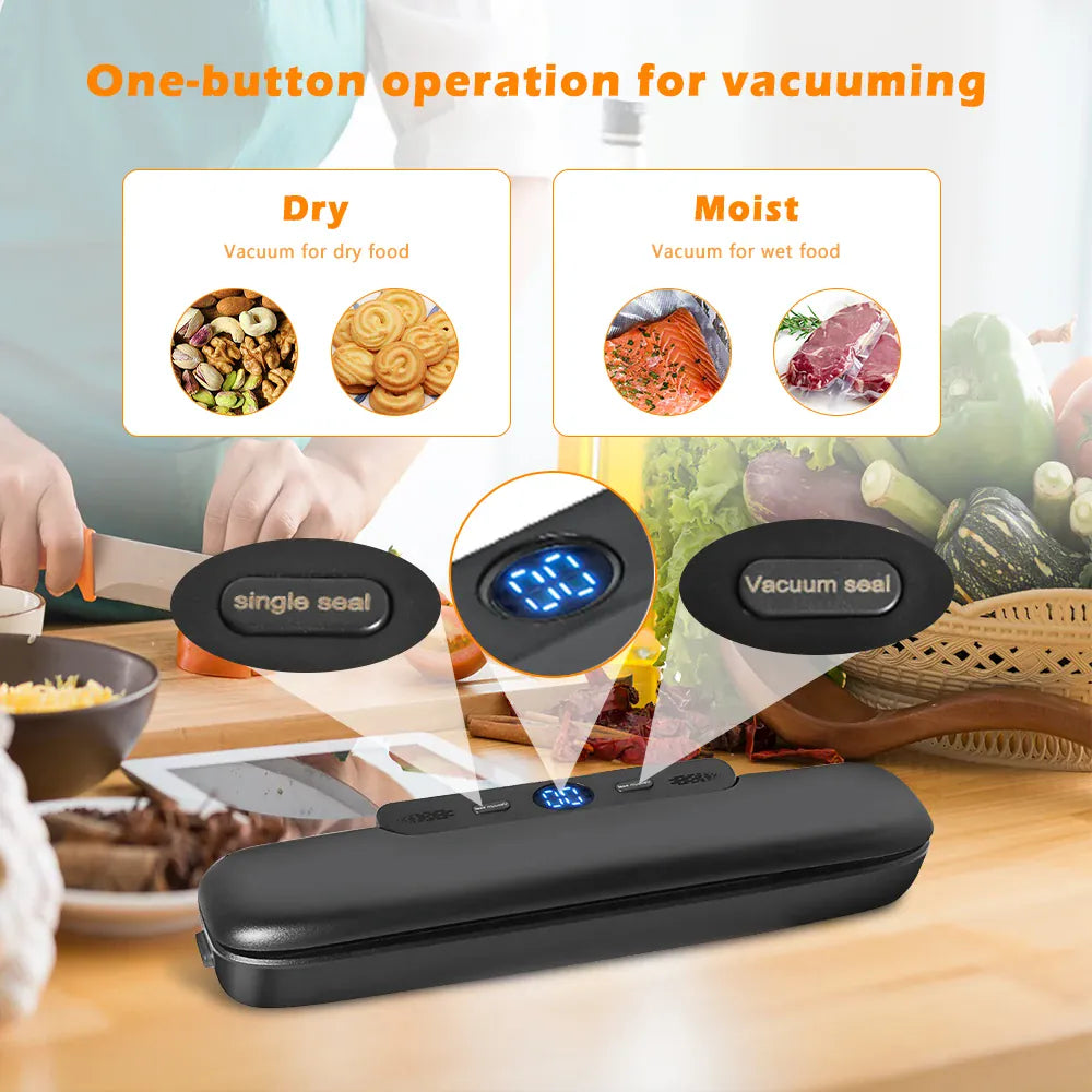 Machine Sous Vide Alimentaire avec 10 Sacs Inclus - Pratique et Efficace sv