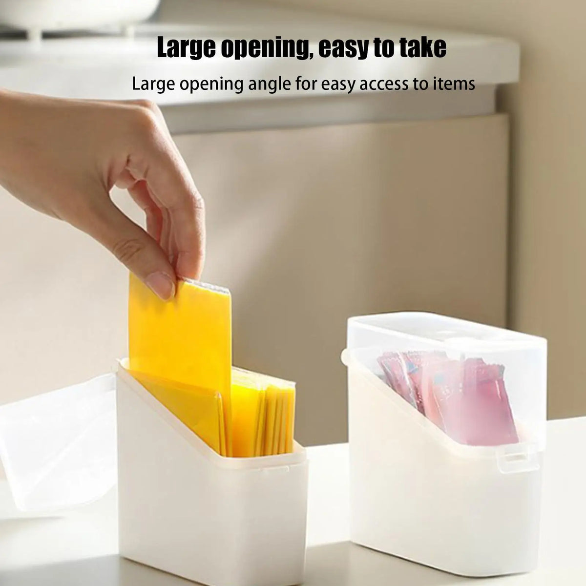 Boîte hermétique de rangement pour fromage | Organiseur frigo transparent