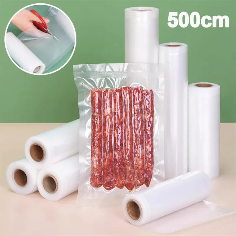 Sacs Sous Vide Rouleaux 500cm | Lot de 5 | Hermétiques et Pratiques ssj