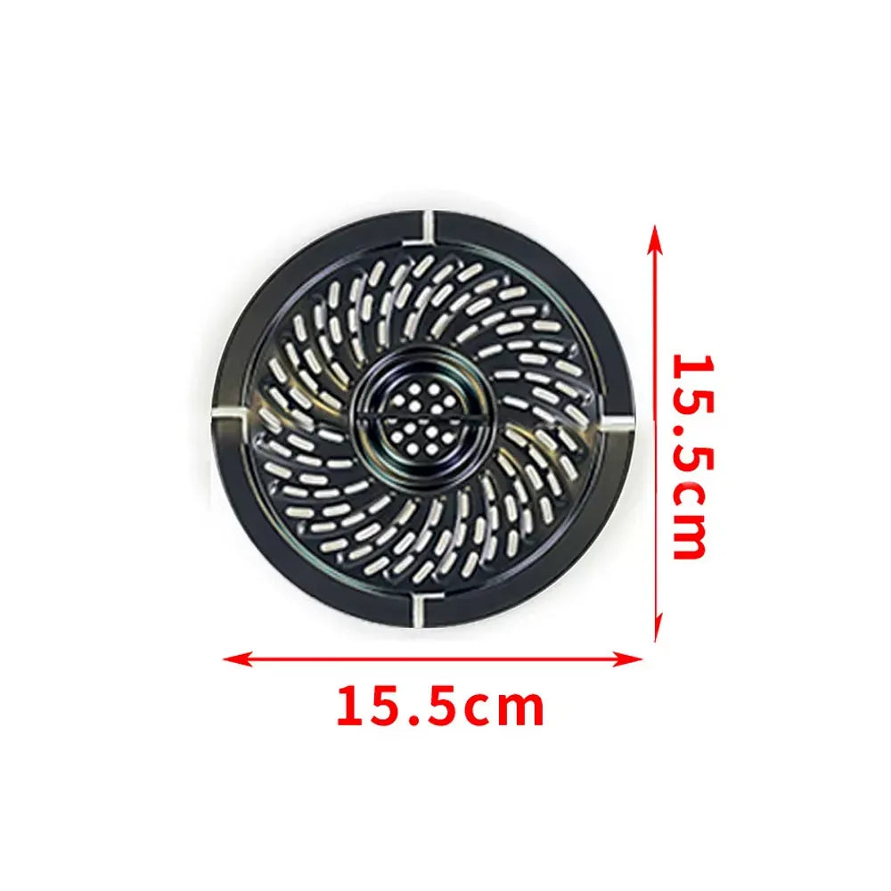 Grille Antiadhésive Air Fryer Rond 24 cm - Accessoire de Cuisson Air Fryer