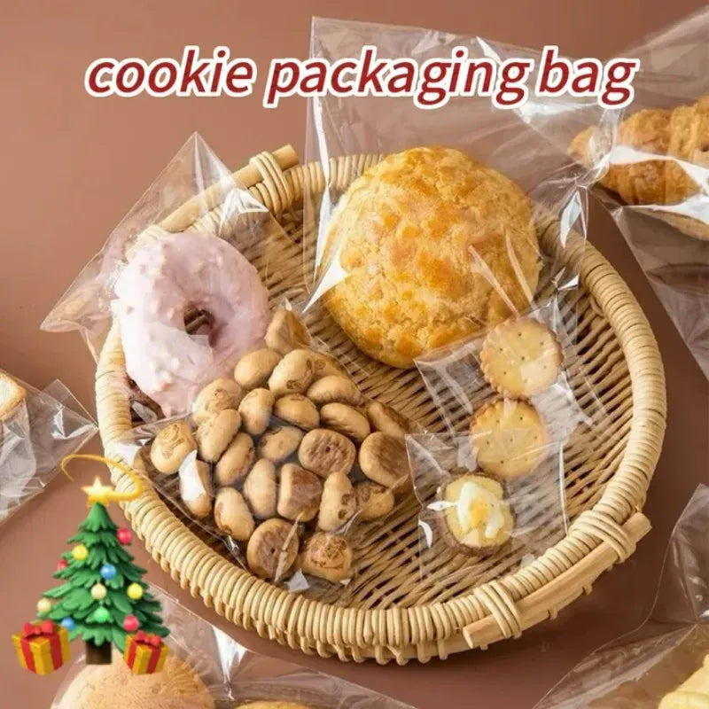 Sachets Zip Alimentaires Transparent Resealables - Lot de 100 pièces