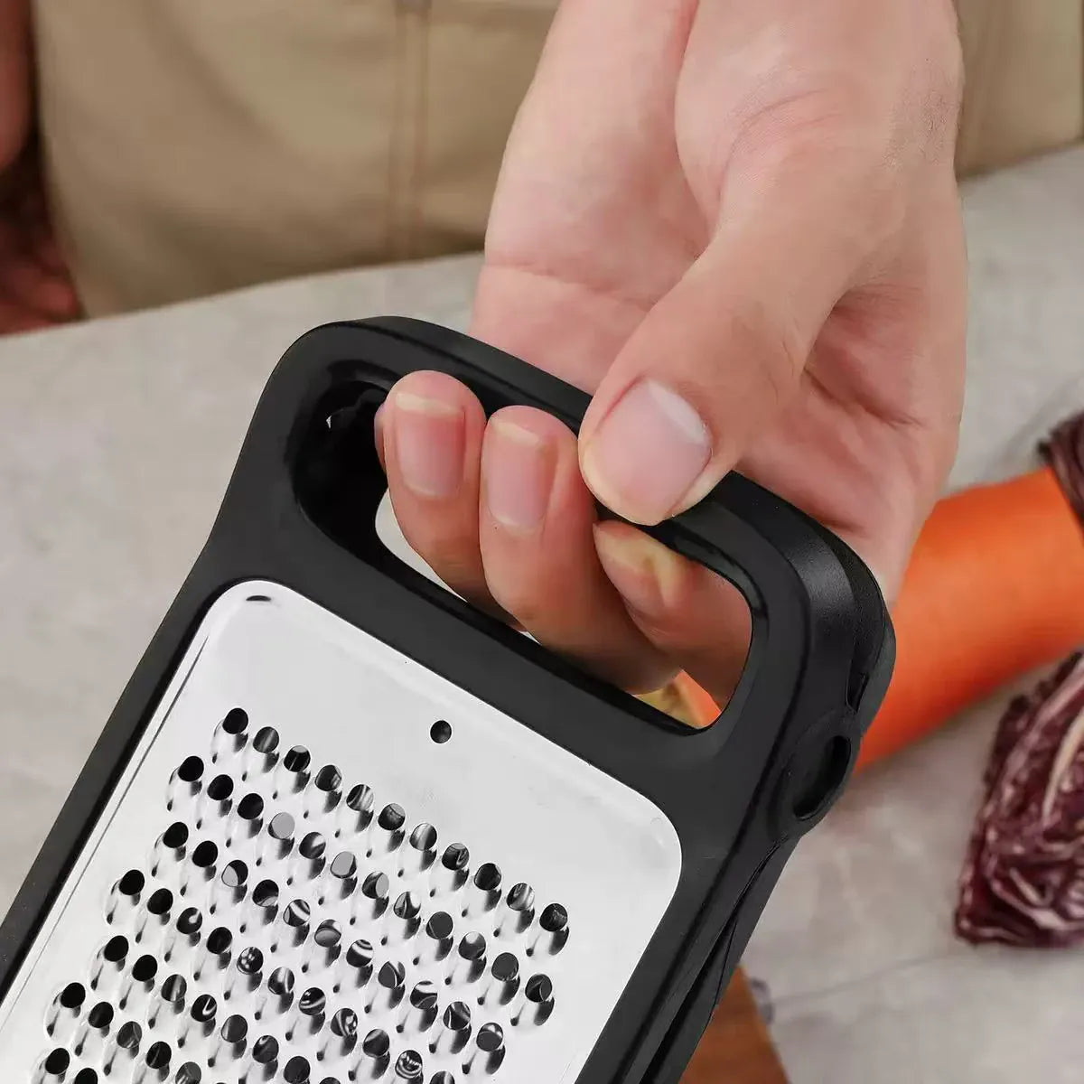 Râpe Double Face Pliable en Acier Inoxydable pour Légumes rape