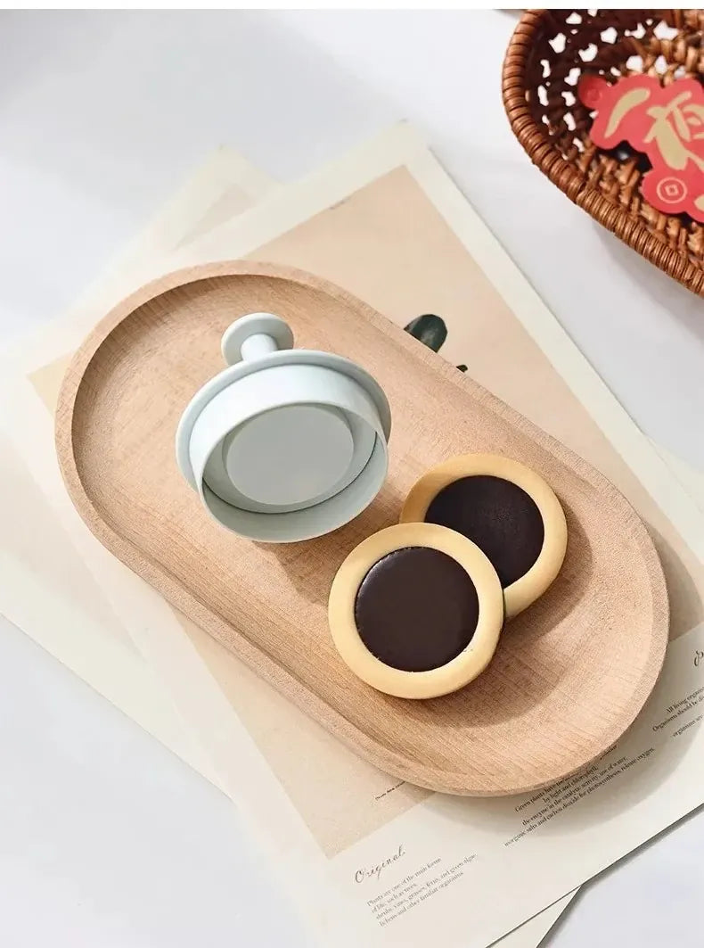 Emporte-pièces à biscuits en métal - Set de 3 modèles floraux emportepieces